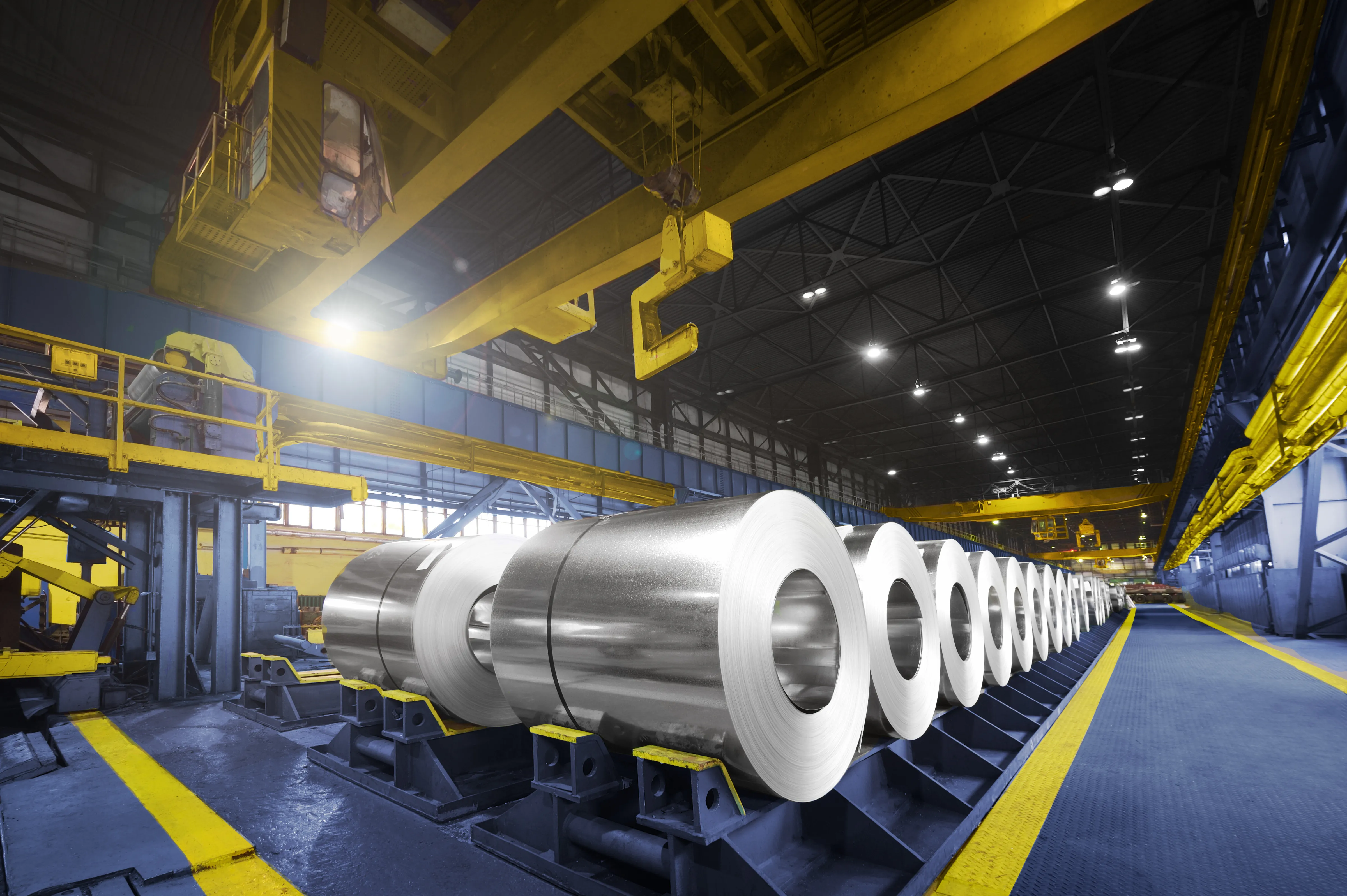 C-Haken als Krangreifer zum Heben von Coilmaterial