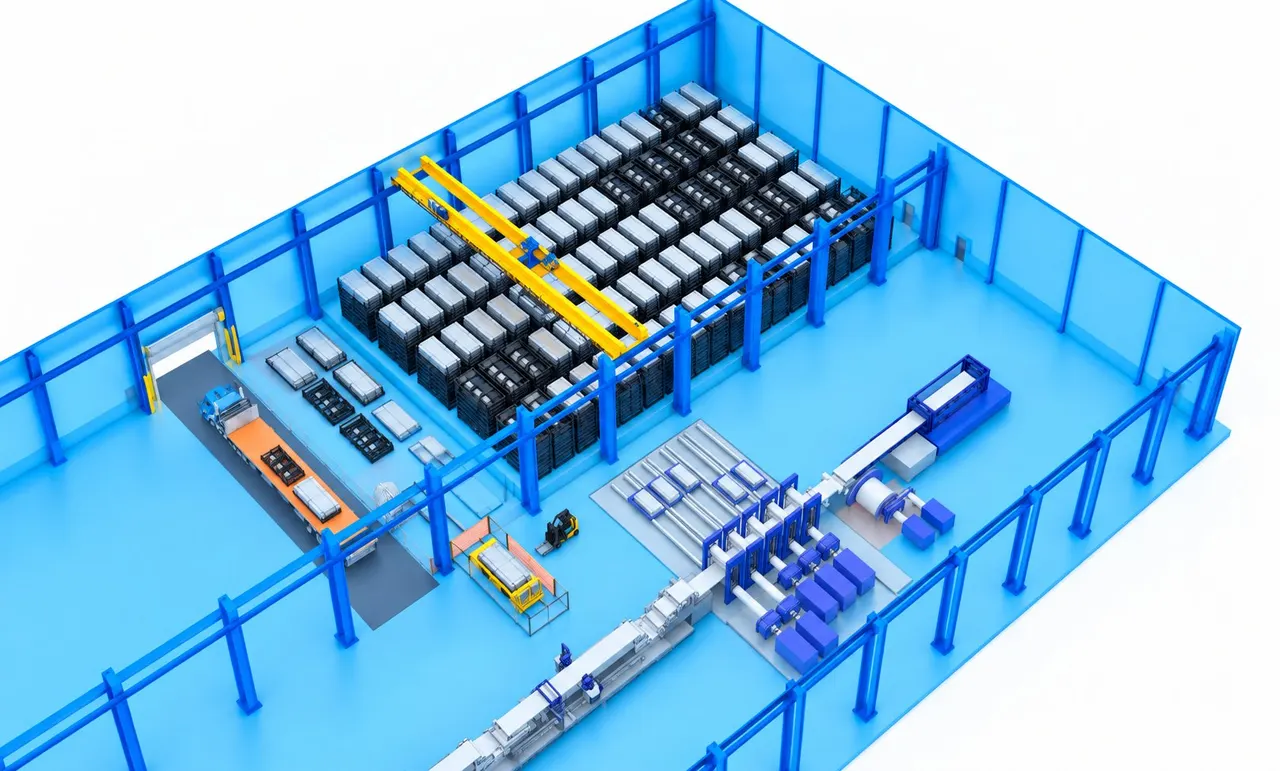 Automatisierte Kassettenlagerung mit CareGo