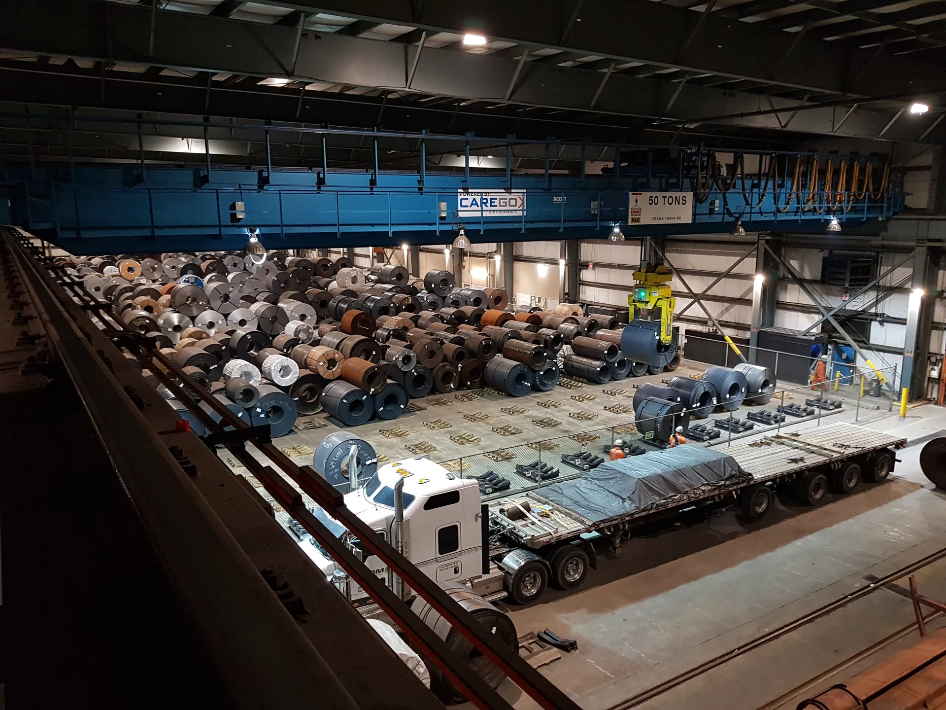 Blick über Halle A in einer bestehenden, von CareGo umgerüsteten Anlage