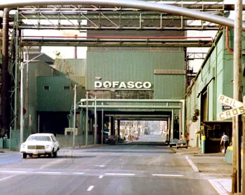 Das Stahlwerk Dofasco, in dem Demetrius Tsafaridis mehr als ein Jahrzehnt tätig war